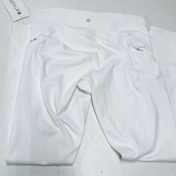 NEW Athleta White Contender Tight MEDIUM - Picture 6 of 8